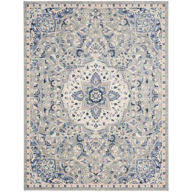 Passion 8' x 10' Indoor Rug In Grey and Beige
