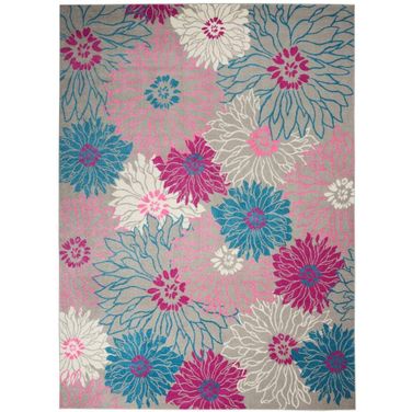 Passion Grey 9' x 12' Contemporary Area Rug
