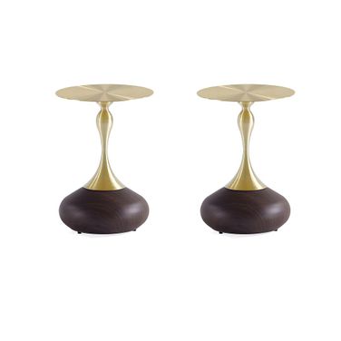 Patchin End Table Set of 2 In Brown