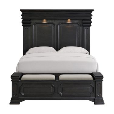 Paterson Queen Storage Bed In Black
