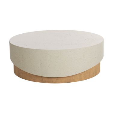Patras Coffee Table In Light Brown and Cream