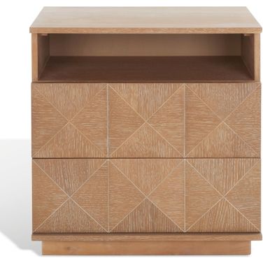 Patty 2 Drawer Nightstand In Natural