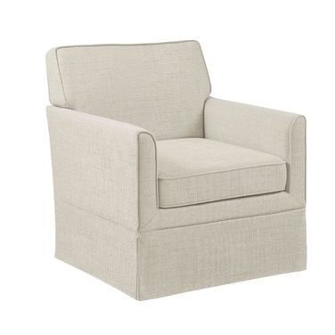 Paula Slipcover Accent Armchair In Cream