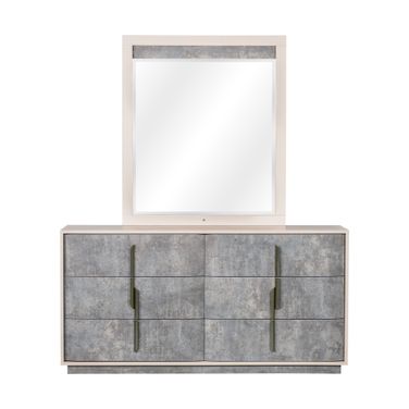 Pavira Dresser with Mirror In Stone