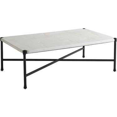 Pavlova Rectangular Cocktail Table In Graphite