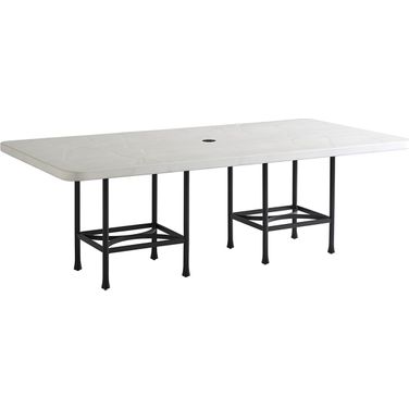 Pavlova Rectangular Dining Table In Graphite