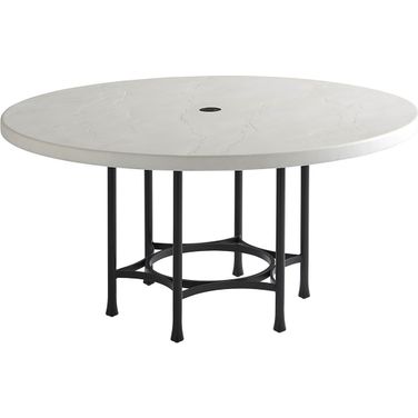 Pavlova Round Dining Table In Graphite