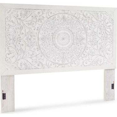 Paxberry Whitewash Queen Panel Headboard Only