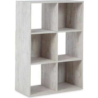 Paxberry Whitewash Six Cube Organizer