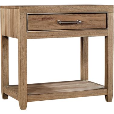 Paxton 1 Drawer Nightstand In Light Brown