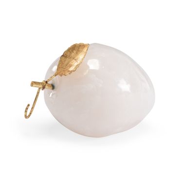Pear In Cream and Gold
