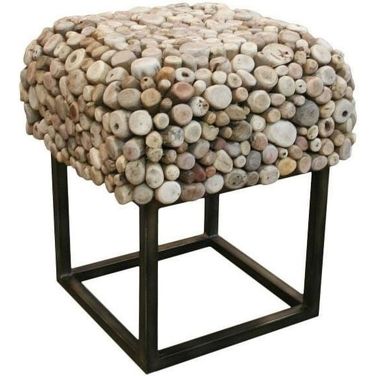 Pebble Square End Table
