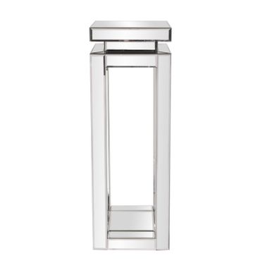 Pedestal Tall Table In Mirror