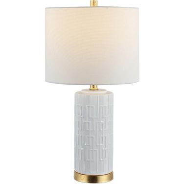 Pehonix Ceramic Table Lamp in White