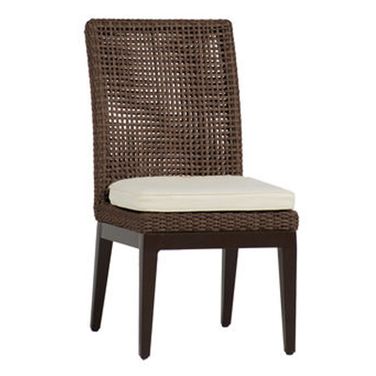 Peninsula Woven Side Chair In Avila Navy