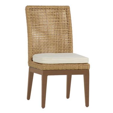 Peninsula Woven Side Chair In Avila Navy
