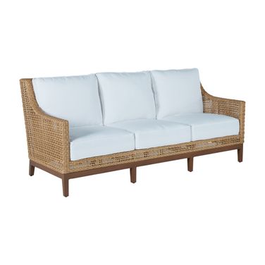 Peninsula Woven Sofa In Bali Pearl