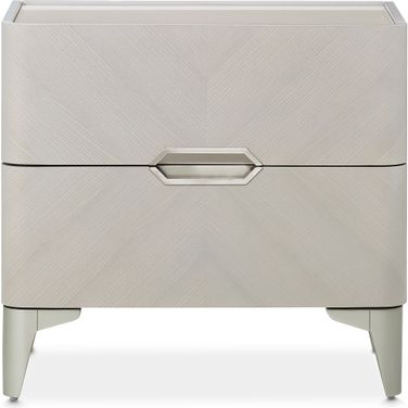 Penthouse Nightstand In Ash Gray
