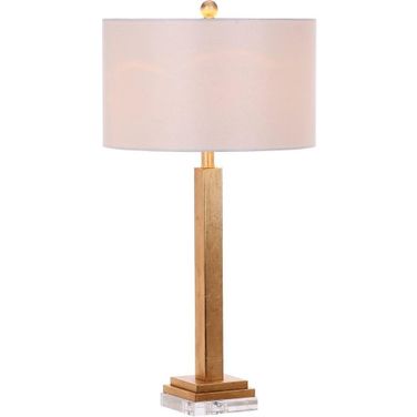 Perri Gold 30 Inch Crystal Base Table Lamp Set of 2