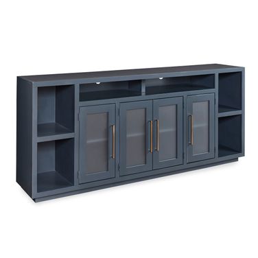 Perry 84 Inch Console with 4 Doors In Malta Blue
