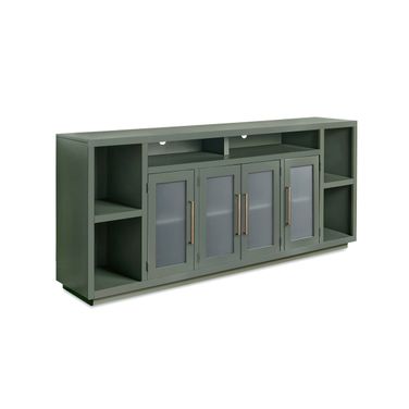Perry 84 Inch Console with 4 Doors In Sage Green