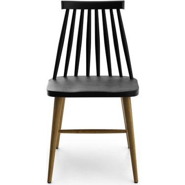 Peterson Side Chairs Set of 2 In Black