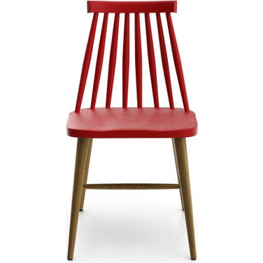 Peterson Side Chairs Set of 2 In Red