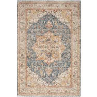 Petra 9'3" x 12'7" Indoor Rug In Ivory Blue