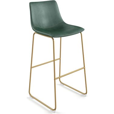 Petra Bar Height Stools Set of 2 In Green