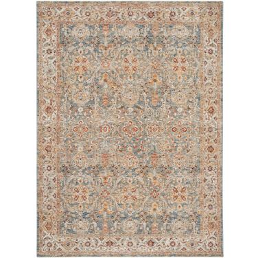 Petra Persian 9'3" x 12'7" Indoor Rug In Blue
