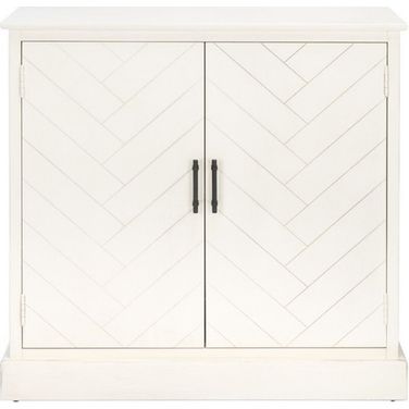 Peyton 2 Door Sideboard in Distressed White