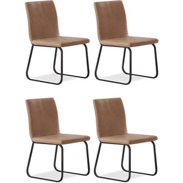 Pharwynn Dining Chair Set of 4 In Toast
