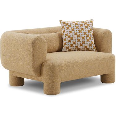 Phedra Oversized Chair In Yellow
