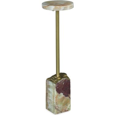 Phoebe Spot Table In Brass