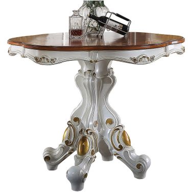 Picardy Counter Height Table (Antique Pearl)