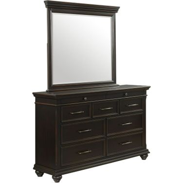 Picket House Furnishings Brooks 9-Drawer Dresser With Mirror In Black