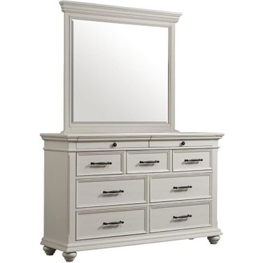 Picket House Furnishings Brooks 9-Drawer Dresser With Mirror