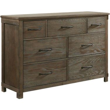 Furnishings Jack 7-Drawer Dresser In Walnut