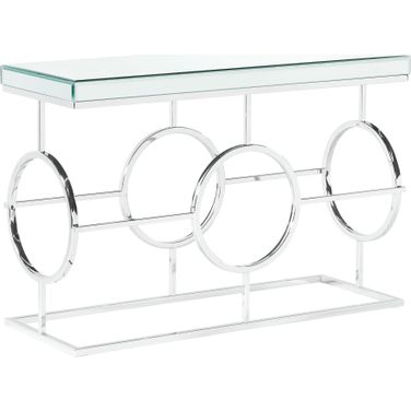 Picket House Furnishings Katie Rectangle Mirrored Sofa Table
