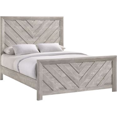 Picket House Furnishings Keely Queen Panel Bed In White