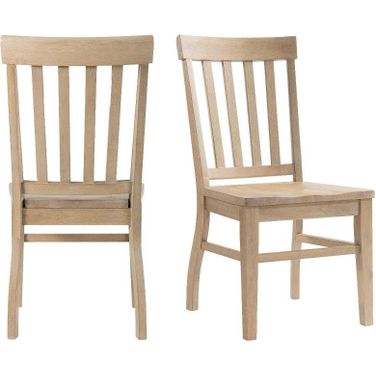 Picket House Furnishings Liam Slat Back Side Chair Set 2