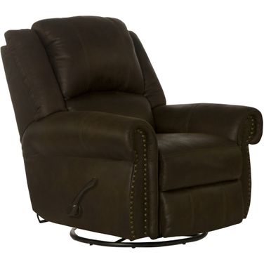 Pickett Swivel Glider Recliner In Tobacco