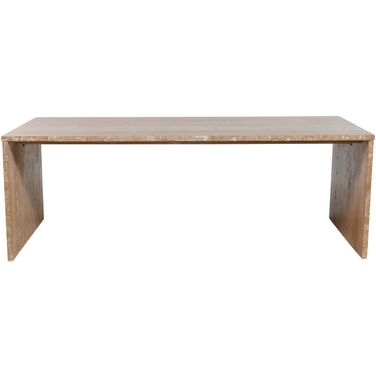 Pienza Travertine Coffee Table In Natural