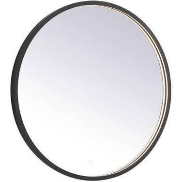 Pier Black Led Mirror MRE6028BK