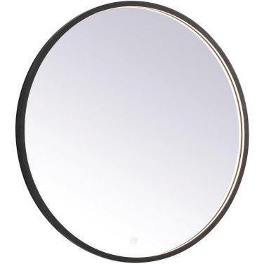 Pier Black Led Mirror MRE6032BK