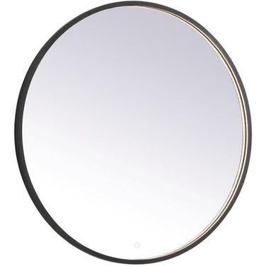 Pier Black Led Mirror MRE6036BK