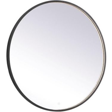 Pier Black Led Mirror MRE6039BK
