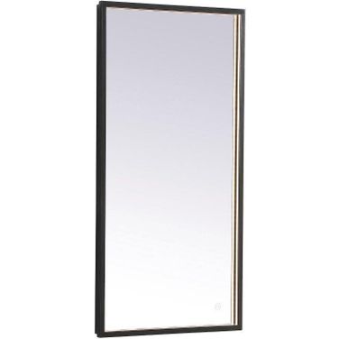 Pier Black Led Mirror MRE6048BK