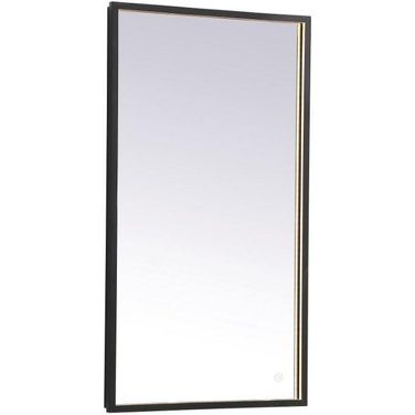Pier Black Led Mirror MRE61836BK