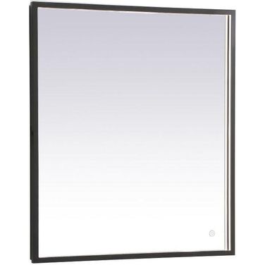 Pier Black Led Mirror MRE62436BK